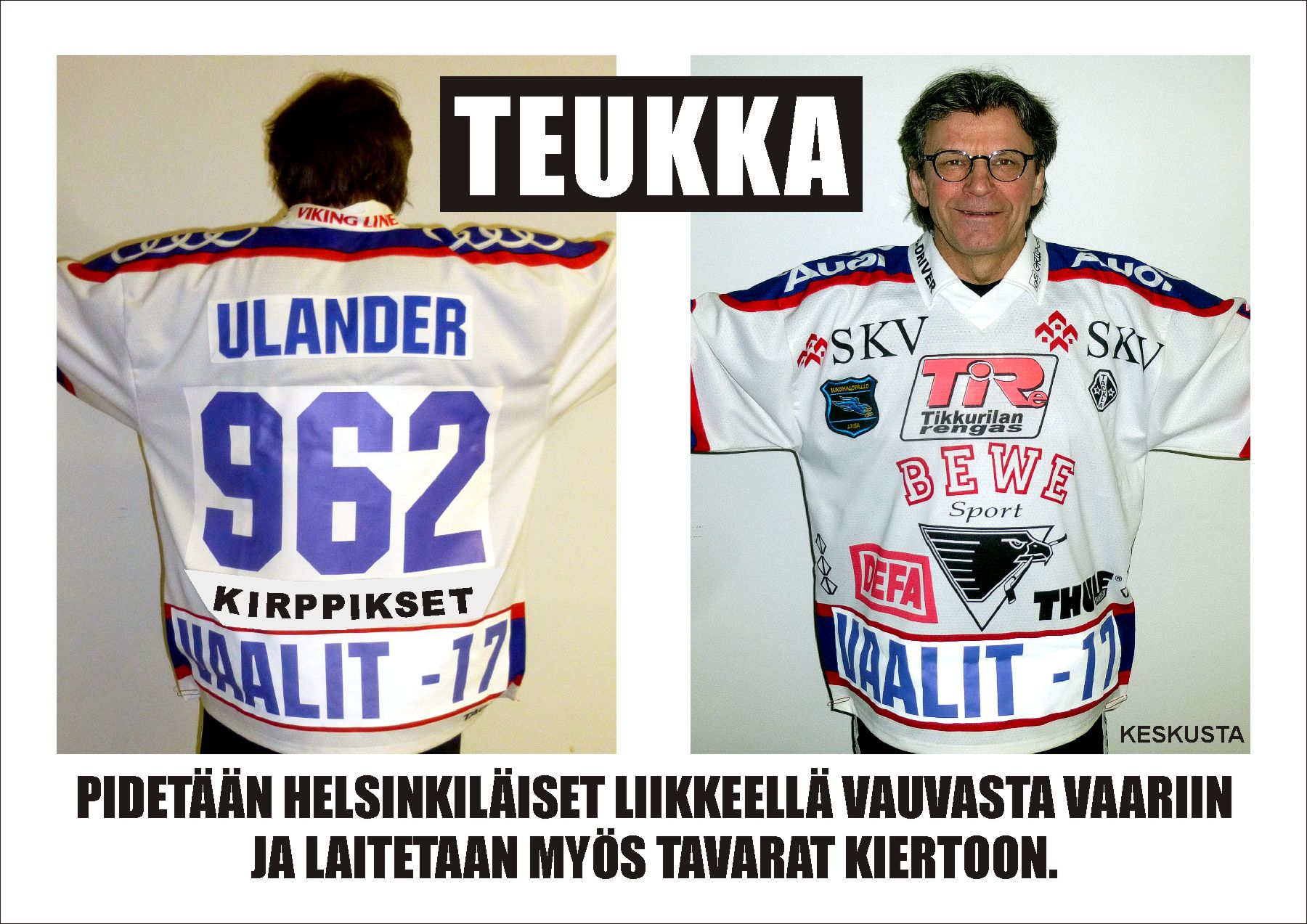 Teukka Ulander kunnallisvaaliehdokas